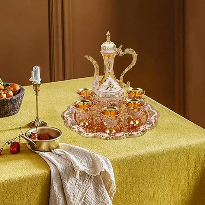 Turkish Tea Set, Vintage Coffee Pot - Image 4