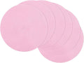 SHACOS Round Braided Placemats Set of 6 Round Table Mats by SHACOS