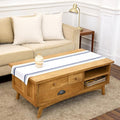 Solino Home 100% Pure Linen Table Runner, 14 x 60 in, console and side tables; by SolinoHome