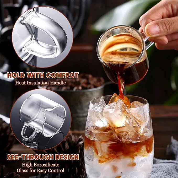 Gulex Espresso Cups Shot Glass Coffee Cups - Image 7