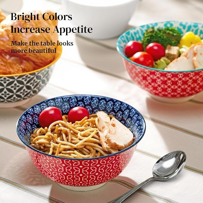 DOWAN Soup Bowls Set of 6, Cereal Bowls - Image 5