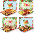 4 Pieces Aloha Serving Trays by Tiangrid