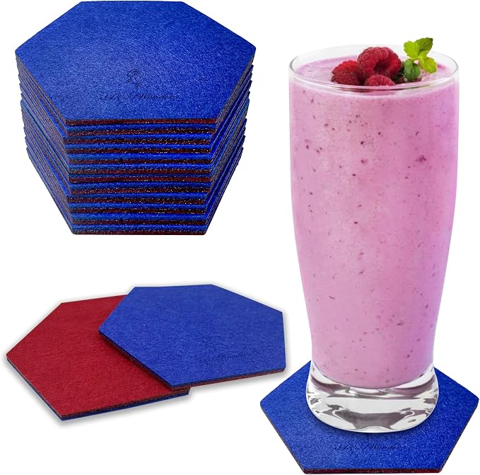 A&A Wonders Premium Felt Coasters by AAWONDERS