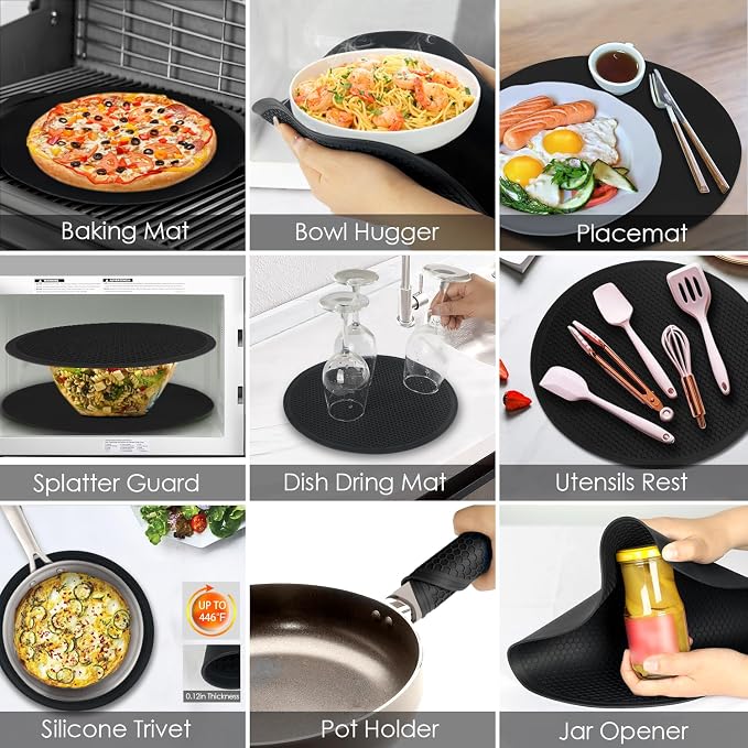 Silicone Microwave Mats, Silicone Cover Pad - Image 4