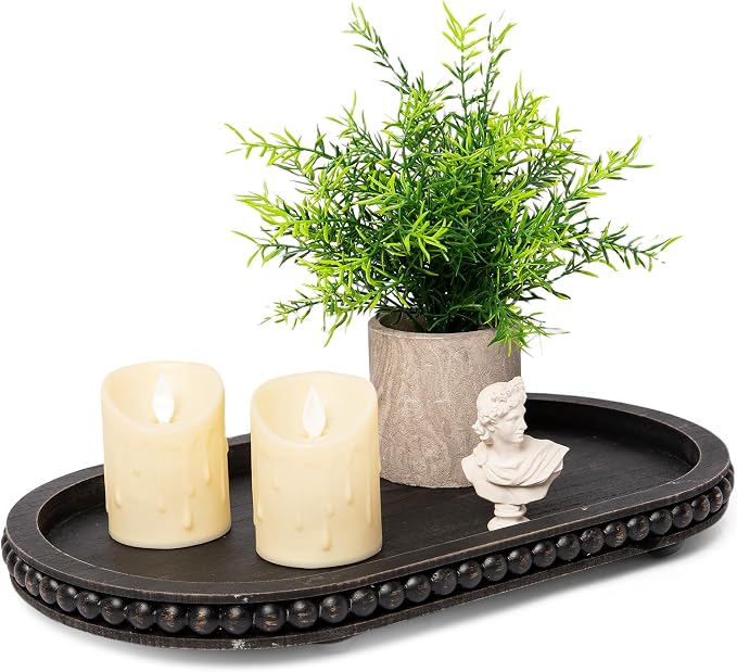 HPC Decor 15in Oval Tray for Home Decor - Image 9