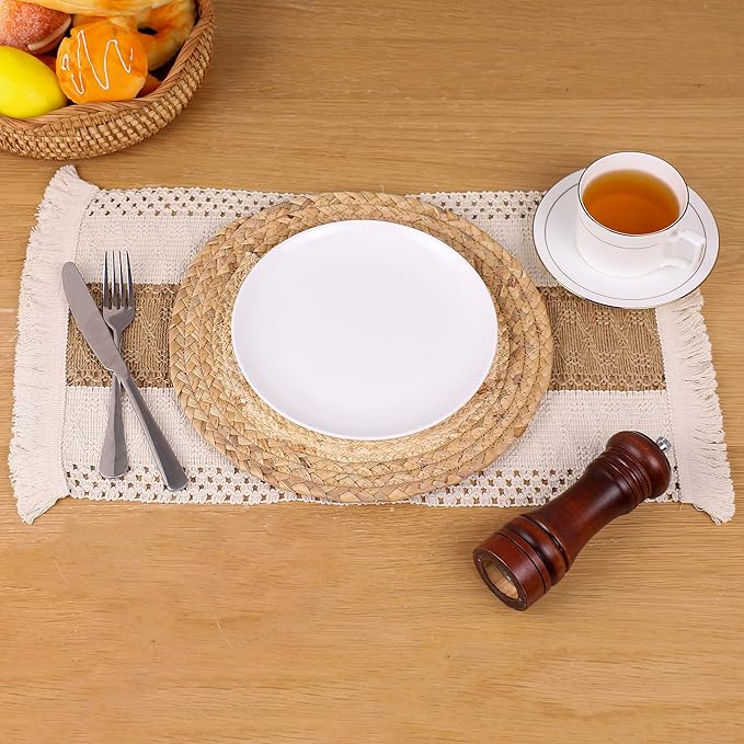Handmade Boho Placemats Set of 4 - Image 3