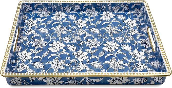 Rectangular Decorative Serving Tray by UOEKCS