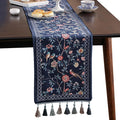 Patdrea Designer Vintage French Velvet Table Runner, Thanksgiving Dining Table by patdrea