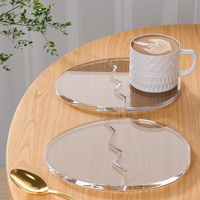 Acrylic Coaster Decorative Plates by Leadiy