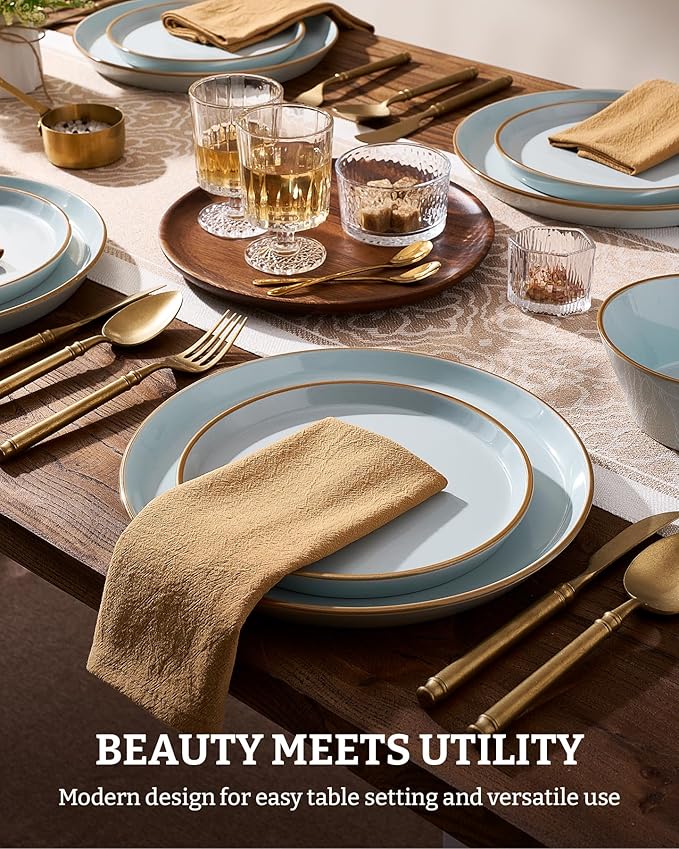 Famiware Saturn Dinnerware Sets, Ceramic Dishes - Image 3