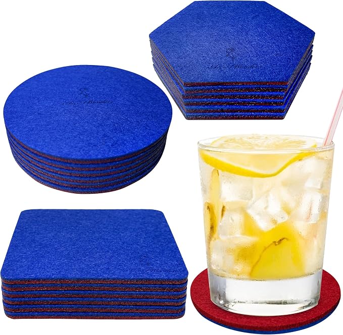 A&A Wonders Premium Felt Coasters by AAWONDERS