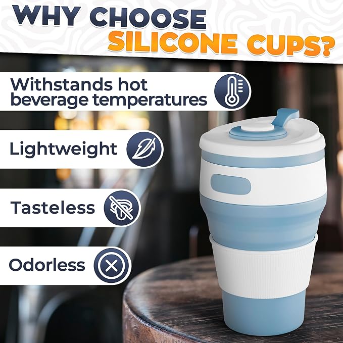 VIKROM Collapsible Coffee Cup - Image 3