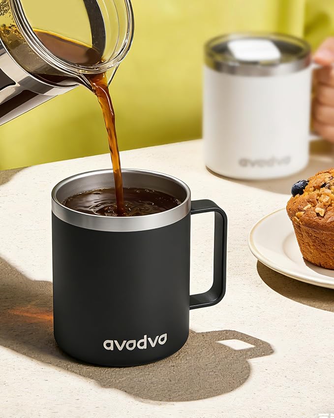 2 Pack 12oz Insulated Coffee Mug - Image 9