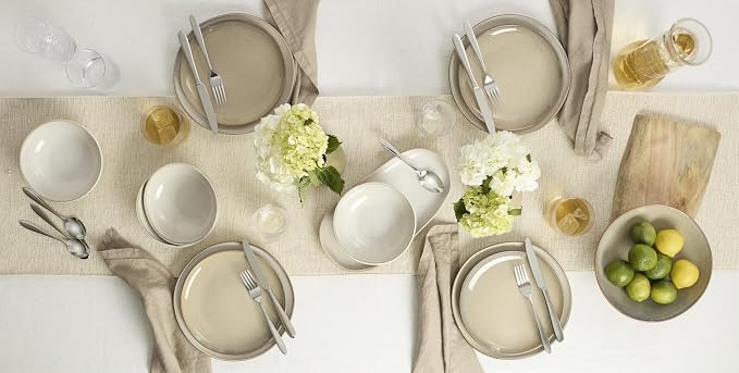 Oneida 897208 Organic Shades 12-Piece Dinnerware Set - Image 11