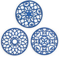 SMARTAKE 3 Set Silicone Trivet Mats by SMARTAKE