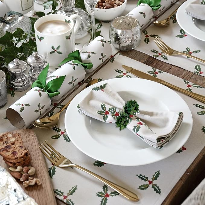 wonlex Handmade Leaf Wreath Napkin Rings Set of 8, Farmhouse Leaf Napkin Ring - Image 7