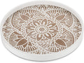 Hanobe Round Boho Decorative Tray by Hanobe
