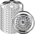 20 Pack Stainless Steel Round Serving Tray by Unknown