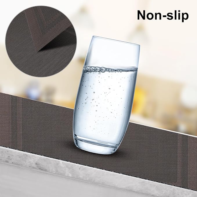 Aofmee Placemats Set of 6, Washable PVC Place Mats, Heat Resistant Non-Slip - Image 4