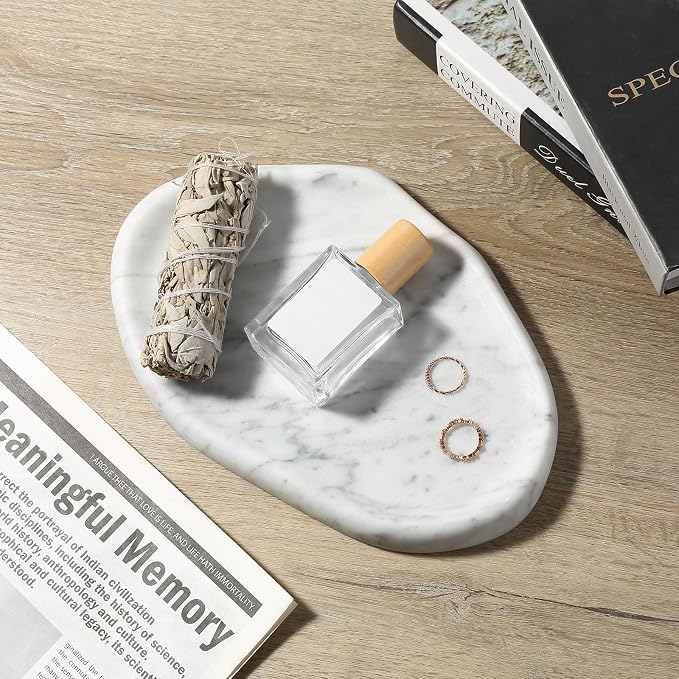 Luxurious Natural Marble Vanity Tray - Image 8