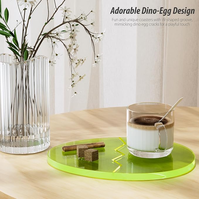Acrylic Coaster Decorative Plates, Office Desk Accessories - Image 6