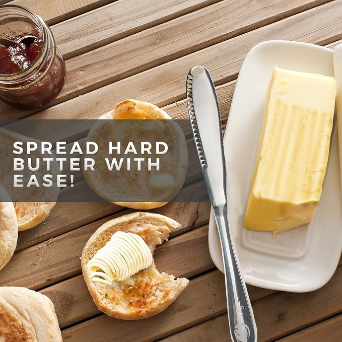 Stainless Steel Butter Spreader knife, Butter Knife - 3 in 1 Kitchen Gadgets - Image 4