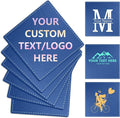 Custom Personalized Leather Coasters by Vebermo
