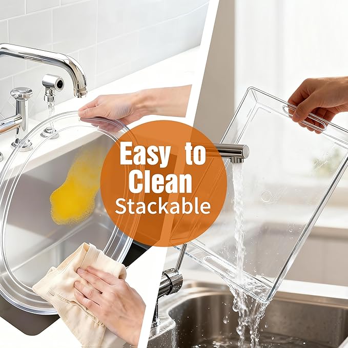 Clear Plastic Serving Tray - Image 4