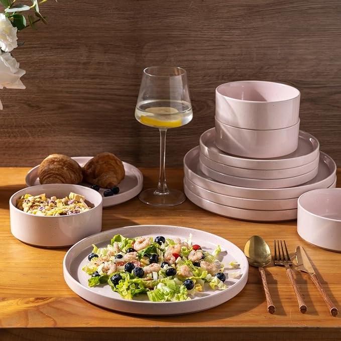 AmorArc Stoneware Dinnerware Sets - Image 3