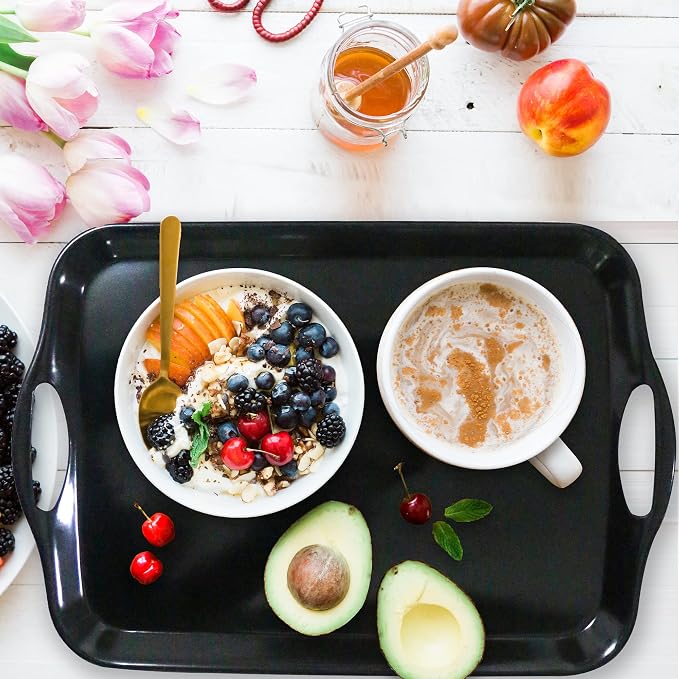 KAQAHIDO Large Melamine Serving Trays - Image 5