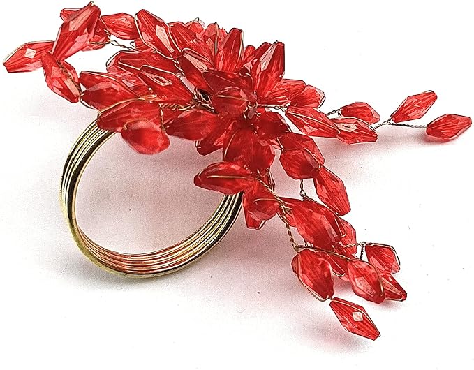 ITOS365 Christmas Napkin Rings Set of 12 - Image 4