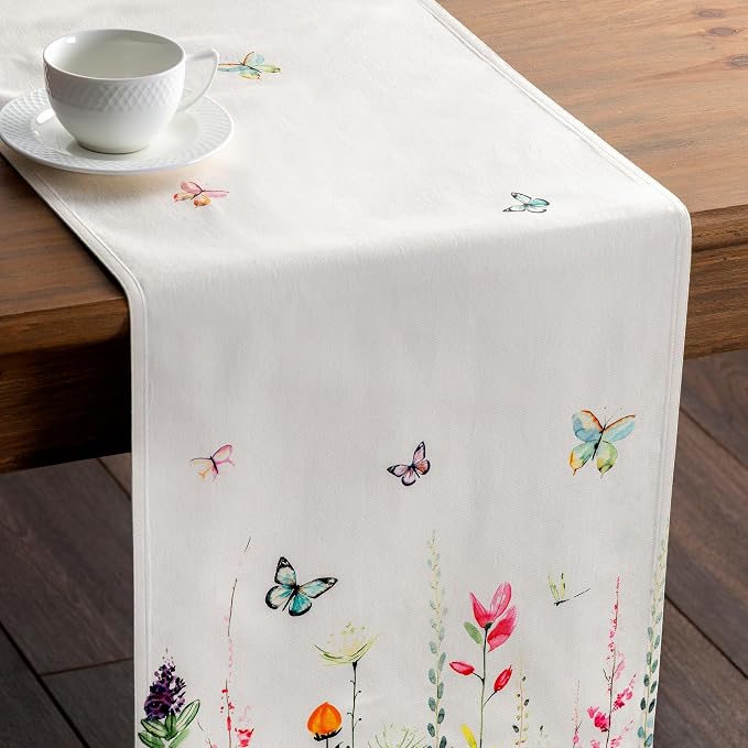 Maison d' Hermine Table Runner 100% Cotton 14.50" x 108" | Table Runners 108 - Image 9