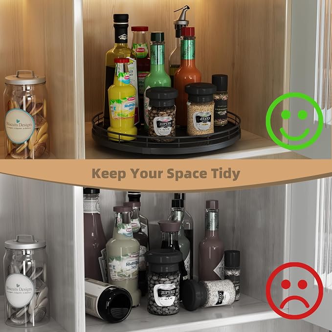 12" Lazy Susan Turntable Organizer - Image 6