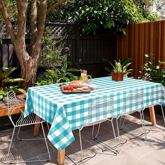 Checkered Tablecloth Rectangle - Image 7