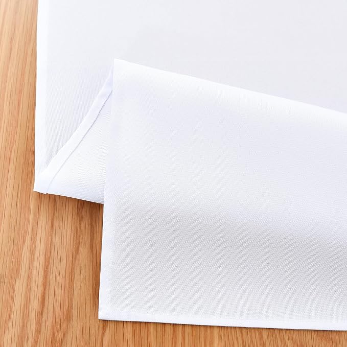 Farmhouse White Table Runner Dining Table Runners 48 Inches Long Coffee Table - Image 3