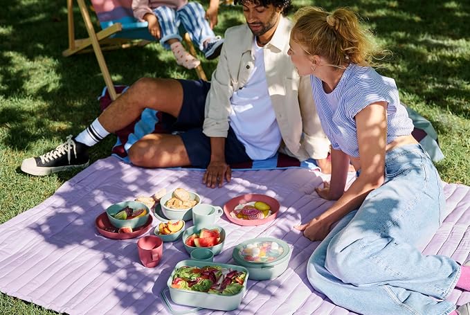 Mepal - Serving bowl with lid Silueta - Dishwasher & microwave resistant - - Image 7