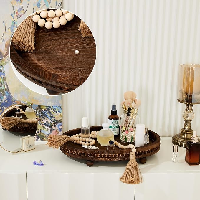 HouseJoy Wooden Decorative Tray - Image 5