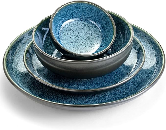 Sango 16-Piece Stoneware Dinnerware Set - Image 8