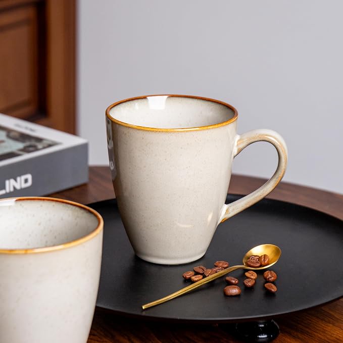 MONITO 17oz Ceramic Coffee Mugs Set of 6, Dishwasher&Microwave Safe, Reactive - Image 8