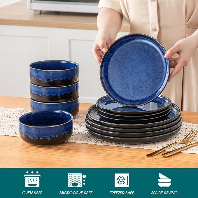 vancasso Starry 12 Pieces Dinnerware Sets - Image 4