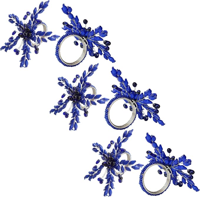 ITOS365 Napkin Rings Set of 12 for Dining Table Decoration Parties Everyday - Image 2