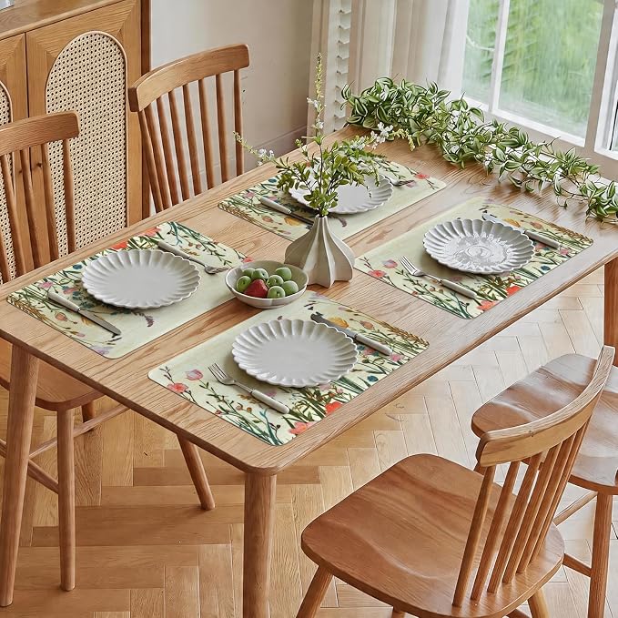 Vinyl Placemats Set of 8-12x17 Inch - Image 2