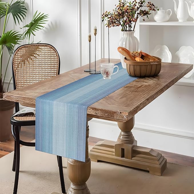 Aofmee Table Runner and Placemats Set of 6 Washable, Heat Resistant Place Mats - Image 6