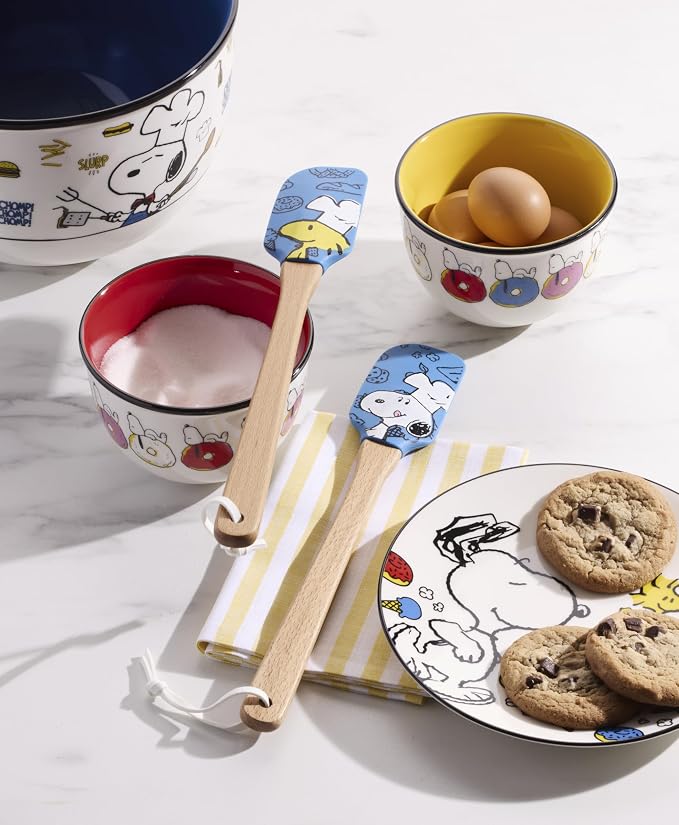 Lenox Chef Snoopy Silicone Spatula Set, 2-Piece | Silicone, dishwasher safe | - Image 3