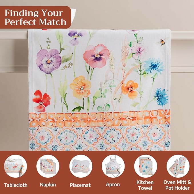 Maison d' Hermine Table Runner 100% Cotton 14.50" x 108" | Table Runners 108 - Image 4