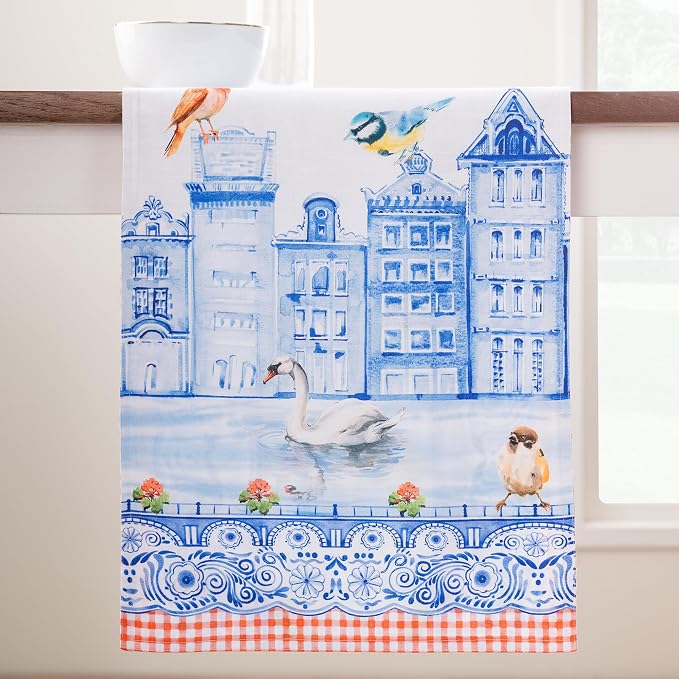 Maison d' Hermine Table Runner 100% Cotton 14.50" x 72" | Table Runners 72 - Image 8