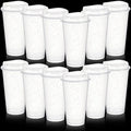 FillTouch 12 Pcs 16 oz Reusable Coffee Cups by FillTouch
