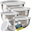 Stainless Steel Mixing Bowls by BakersSignature