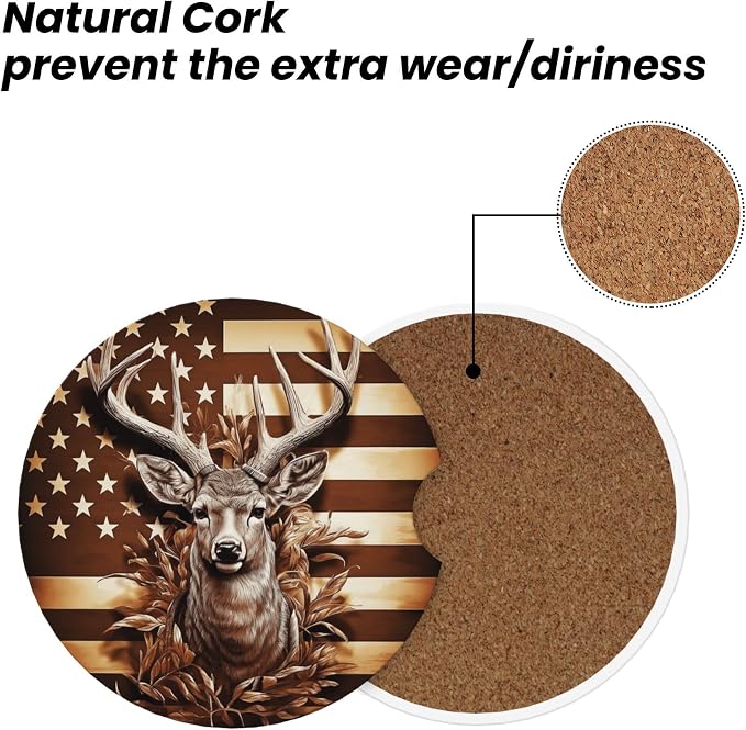 Car Coasters for Cup Holder 2 Pack - Image 5
