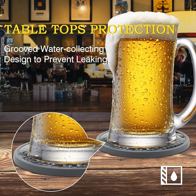 Silicone Drink Coasters - Image 9